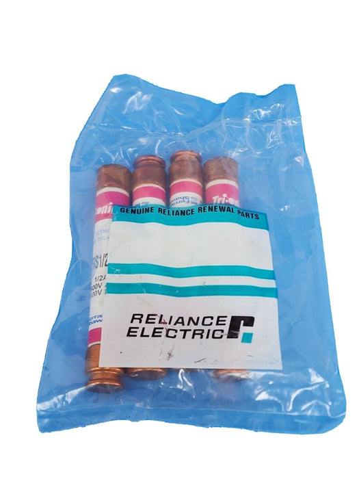 BOX OF 4 NEW RELIANCE ELECTRIC 64676-1BA FUSES FERRAZ SHAWMUT TRS1/2R