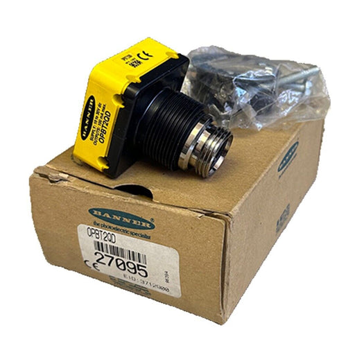 NEW BANNER OPBT2QD OMNI-BEAM POWER BLOCK 10-30VDC 100mA 27095