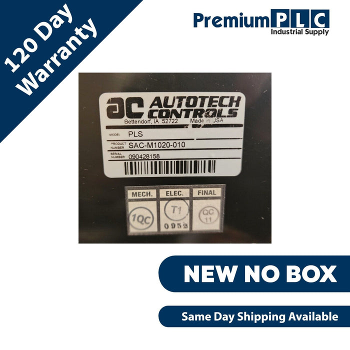 NEW AUTOTECH CONTROLS / AVG SAC-M1020-010 / M1020 PROGRAM INTERFACE MODULE PLS