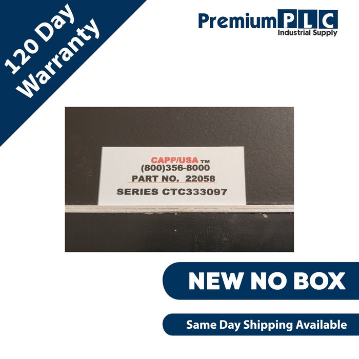 NEW PARTLOW CAPP/USA 2433101 MIC 2000 TEMPERATURE CONTROLLER 22058 CTC333097