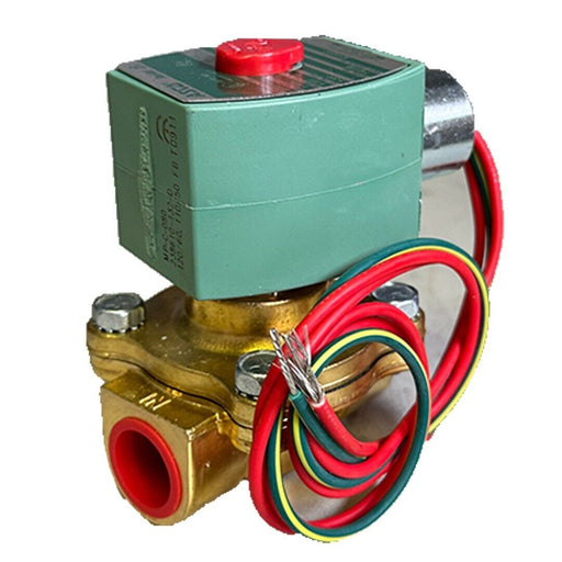 NEW ASCO 8210G007 Red-Hat II SOLENOID VALVE 50/60Hz 110/120Vac 2-WAY 17.1W BRASS