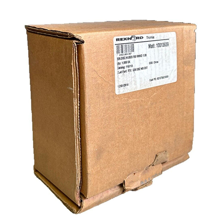 NEW REXNORD THOMAS 226.DBZ.HUBEX RB RMKD 1.00'' DISC COUPLING HUB 116113