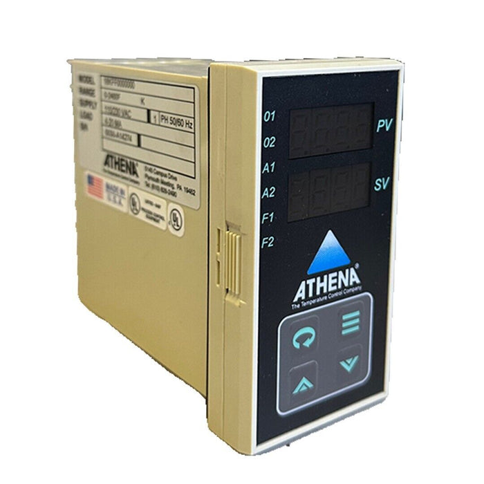 NEW ATHENA 18KFF0000000 TEMPERATURE CONTROLLER 0-2460F 115/230VAC 50/60Hz 4-20MA