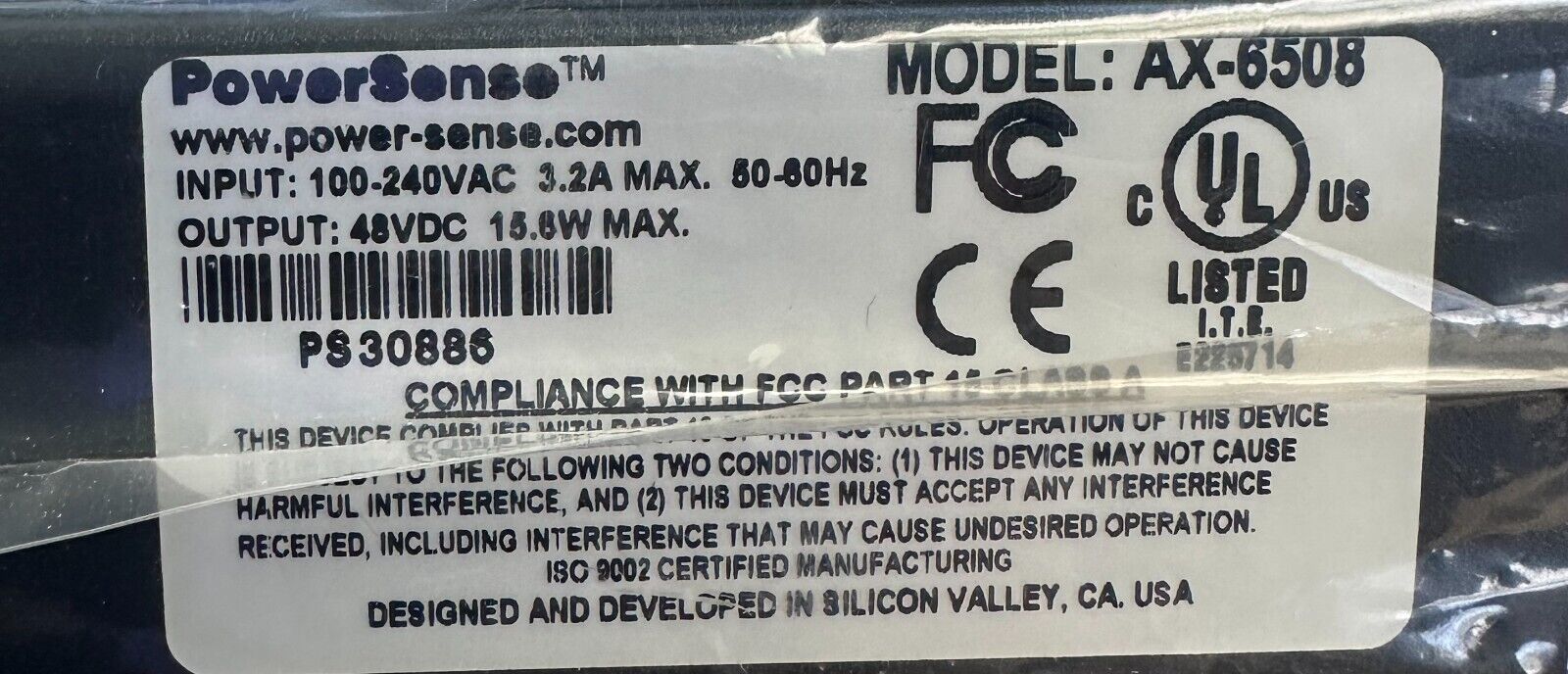 NEW BELDEN AX-6508 / AX6508 PowerSense 6000 SERIES ETHERNET HUB 3-SLOT 8-PORT