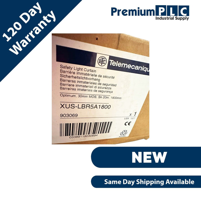 NEW TELEMECANIQUE SCHNEIDER ELECTRIC XUSLBR5A1800 SAFETY LIGHT CURTAINS XUSLB