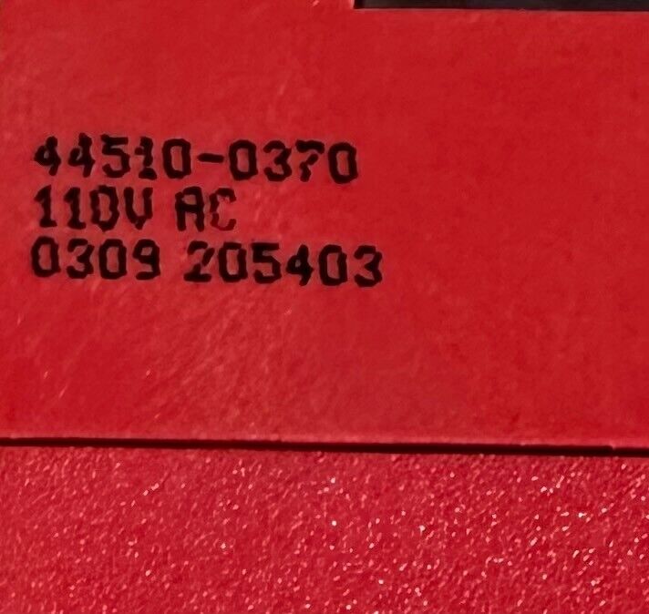 NEW STI 44510-0370 / 445100370 SR07P 2-HAND CONTROL LOGIC UNIT 110Vac SR07P110