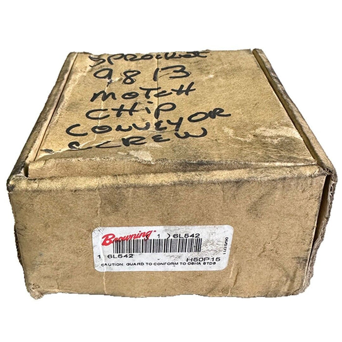 NEW BROWNING H50P15 SPLIT-TAPER CHAIN SPROCKET 15 TEETH STEEL 6L542