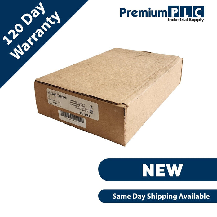 NEW CLEAVER-BROOKS 817-2261 / 8172261 INFA-RED SCANNER 4FT LEADS 90° HEAD