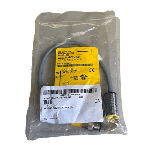 NEW TURCK BI 5-G18K-AP6X-0.3M-RS 4T / BI5G18KAP6X03MRS4T PROX SENSOR T4670481-1