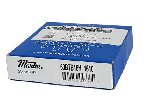 NIB MARTIN 60BTB16H 1610 SABERTOOTH SPROCKET 16 TEETH