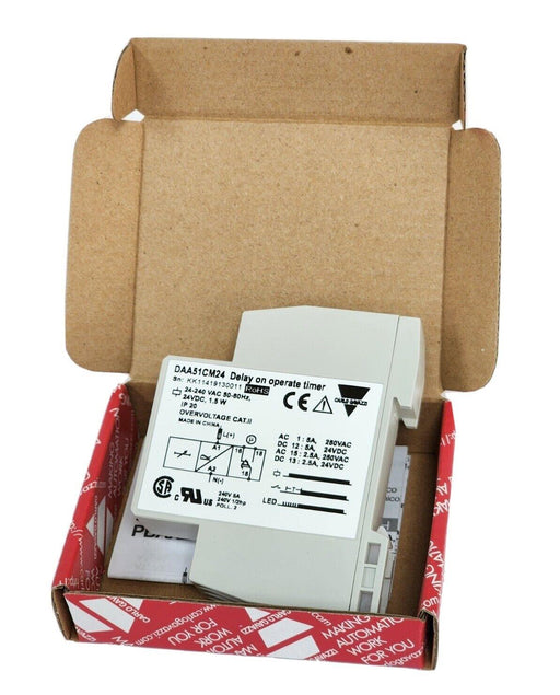 NIB CARLO GAVAZZI DAA51CM24 TIME DELAY RELAY
