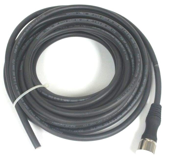 NEW PEPPERL+FUCHS V23-19-G-10M-PUR FEMALE CORDSET M23 19-PIN PUR CABLE 202033