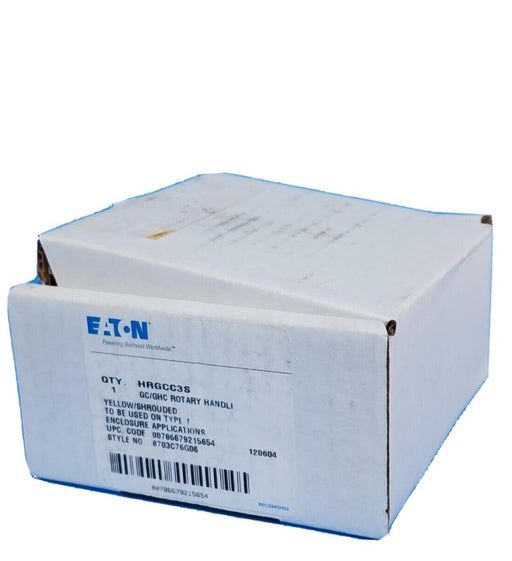 NIB EATON CUTLER HAMMER HRGCC3S GC/GHC ROTARY HANDLE 8703C76G06