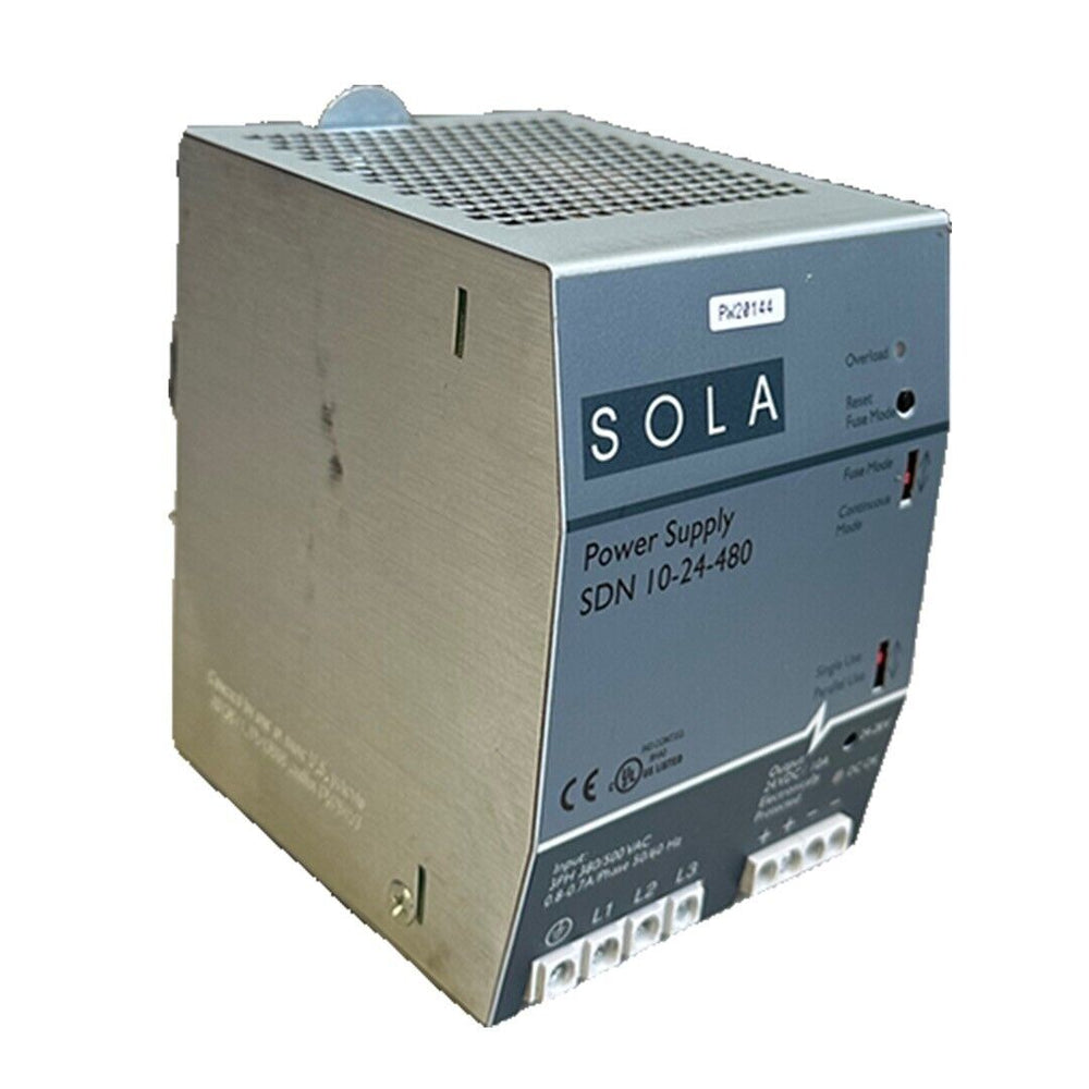 EMERSON SOLA SDN 10-24-480 / SDN1024480 POWER SUPPLY 3-PH 380/500VAC 50/60Hz