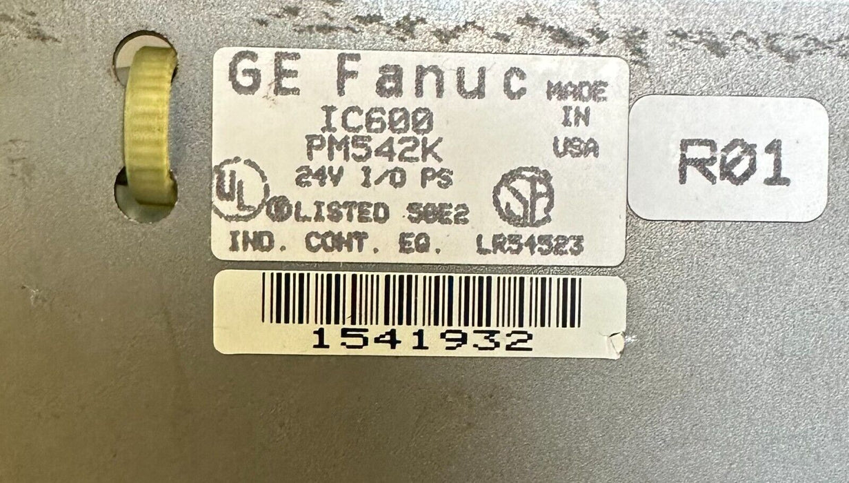 GE FANUC IC600PM542K SERIES SIX HIGH CAPACITY POWER SUPPLY MODULE IC600PM542