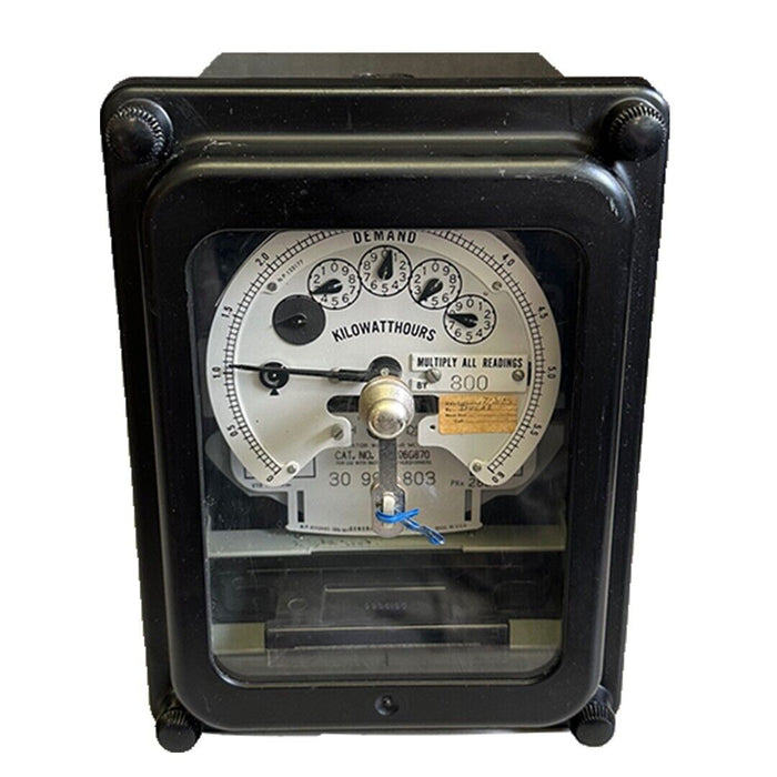 GENERAL ELECTRIC 700X96G870 2-STRATOR WATTHOUR METER DSMW-65 / DSMW65