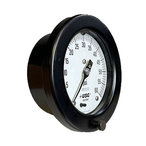 NEW AMETEK 150372 ACR-LOC PRESSURE GAUGE 60PSI 1/2'' ANPT 1933