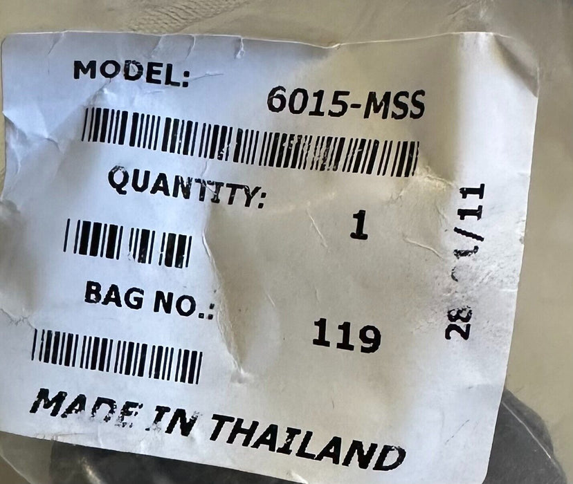 NEW DE-STA-CO 6015-MSS / 6015MSS STAINLESS FLANGED CLAMP T-HANDLE