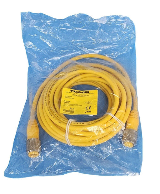 NEW TURCK RYM RKM 86-10M CORDSET DOUBLE-ENDED ID NO. U-69598