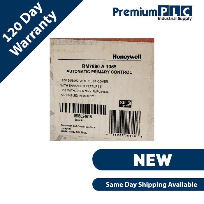 NEW HONEYWELL RM7890 A 1056 / RM7890A1056 AUTOMATIC PRIMARY BURNER CONTROL