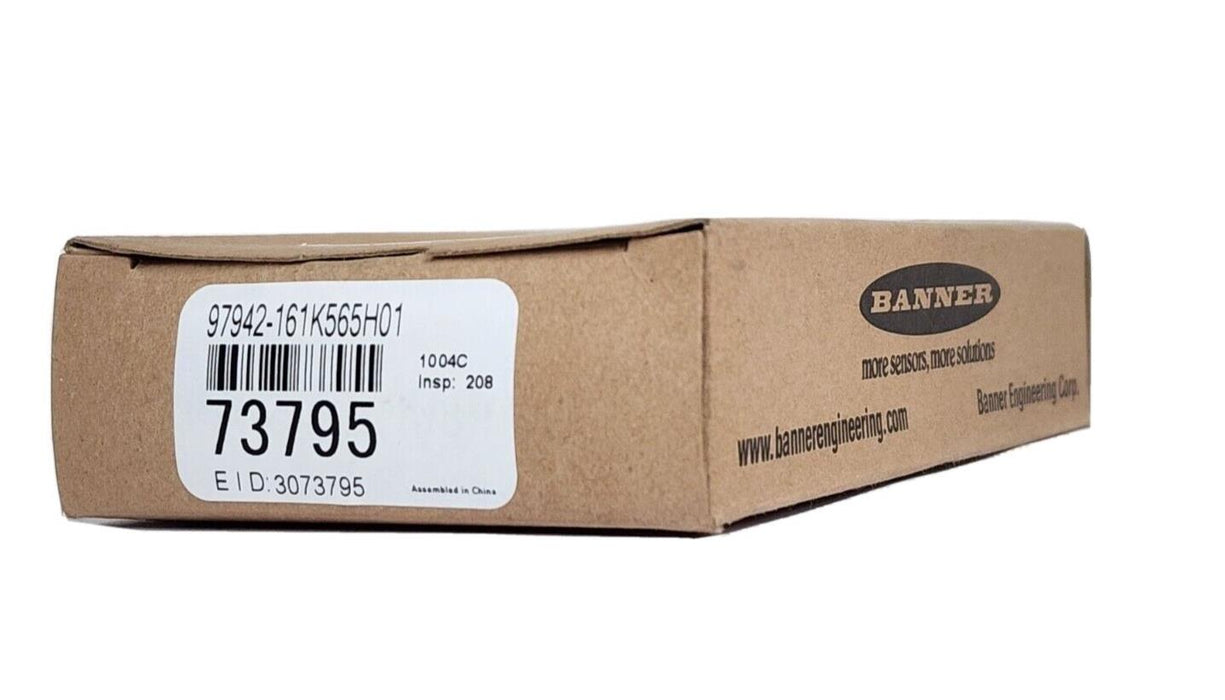 NIB BANNER QS18VP6LPQ8-73795 PHOTOELECTRIC SENSOR 73795, 10 TO 30VDC