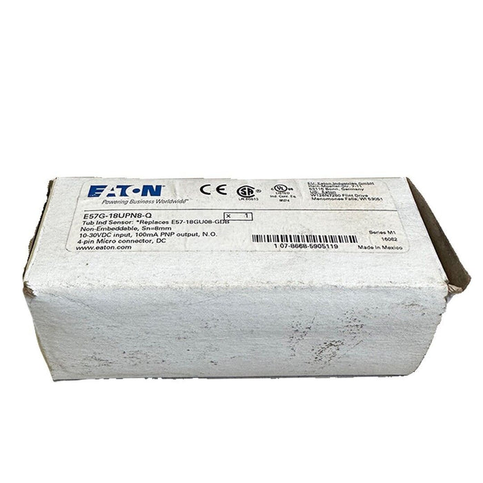 EATON E57G-18UPN8-Q / E57G18UPN8Q INDUCTIVE PROXIMITY SENSOR 10-30V E57G SERIES