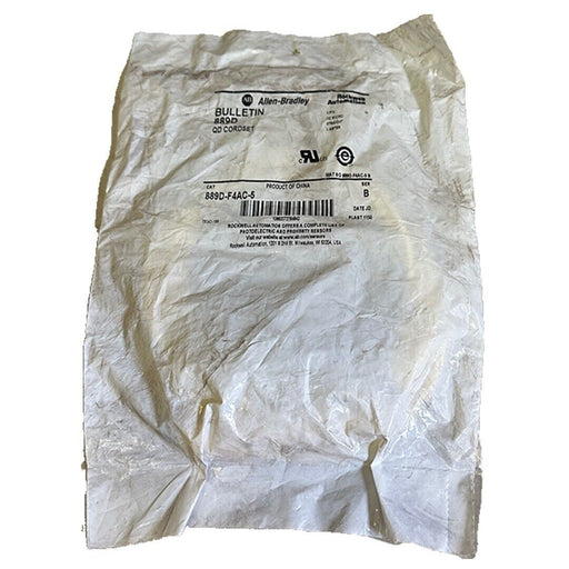 NEW ALLEN BRADLEY 889D-F4AC-5 /B 4-PIN DC MICRO QD CORDSET STRAIGHT 5M