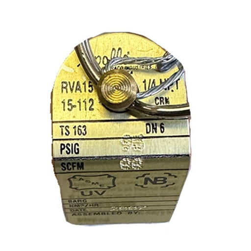 NEW APOLLO VALVES RVA15 15-112 / RVA1515112 AIR RELIEF VALVE 1/4''NPT 95PSIG