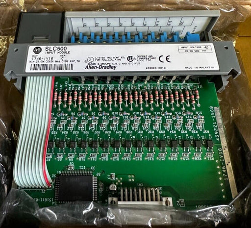 ALLEN BRADLEY 1746-IV16 /C SLC 500 DIGITAL INPUT MODULE 10-30VDC 1746IV16