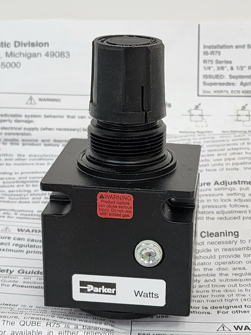 NEW PARKER R75-02A REGULATOR R7502A