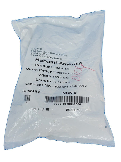 NEW HABASIT AMERICA MAM-5E BELT 1992280-1-1 WIDTH: 35.3MM LENGTH: 3,670MM