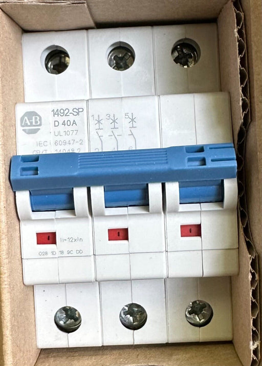 NEW ALLEN BRADLEY 1492-SPM3D400 /D SUPPLEMENTARY PROTECTOR 3P 30A 1492SPM3D400
