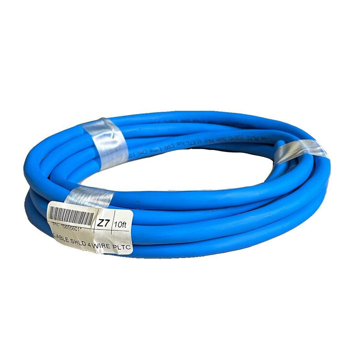 NEW MICRO MOTION EMERSON 0655601 SHIELDED CABLE 4-WIRE PLTC 10FT