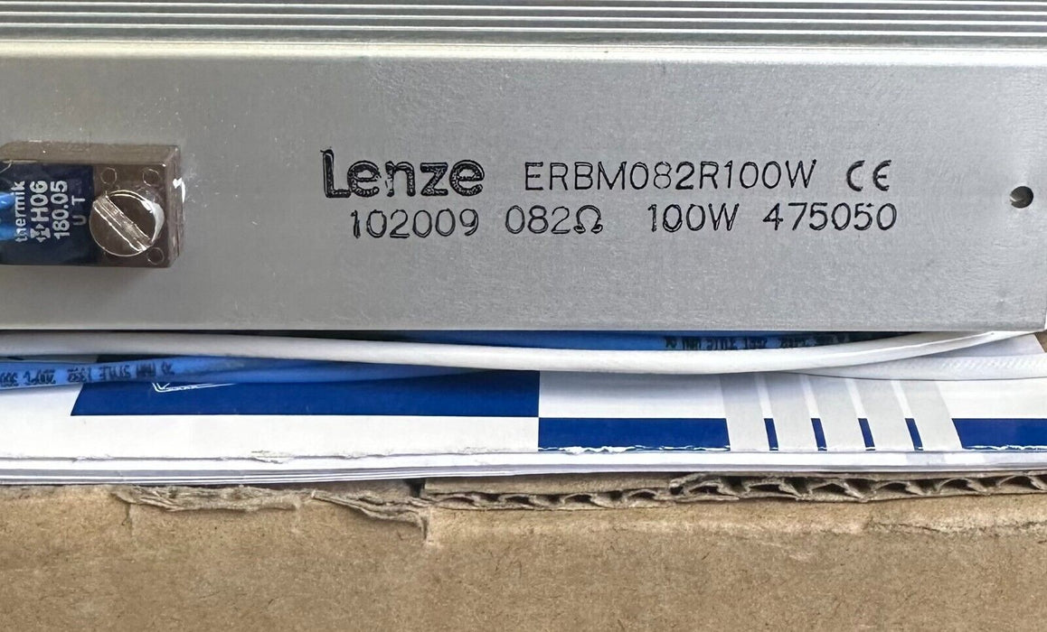 NEW LENZE ERBM082R100W BRAKE RESISTOR 100W 102009 28.080520 82OHM