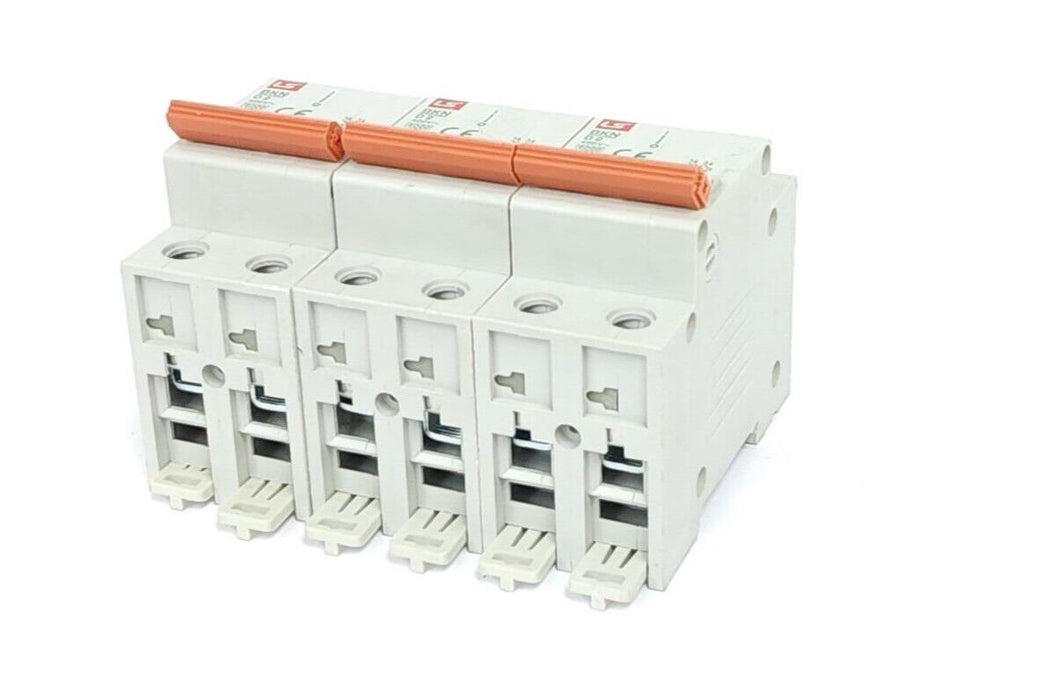 LOT OF 3 LS BKN D2 BREAKERS 400V