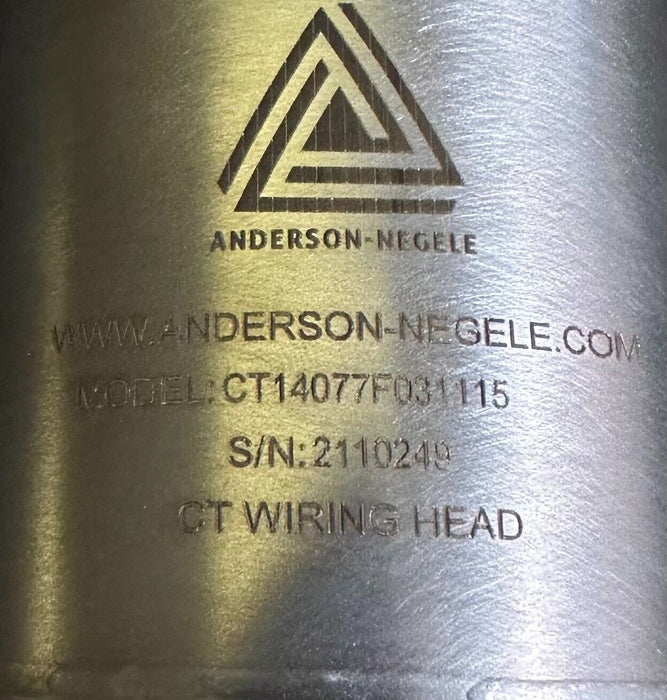 NEW ANDERSON NEGELE CT14077F031115 / SA510050490000 TEMP TRANSMITTER & HOUSING