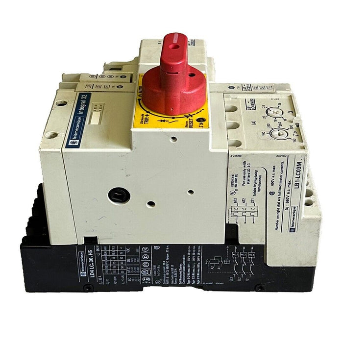 TELEMECANIQUE LD4 LC.30.H5 / LD4LC30H5 integral 32 CONTACTOR W/ LB1-LC03M22 MORE