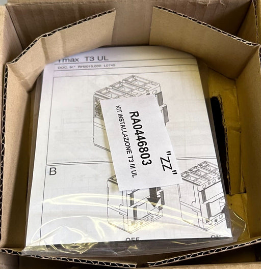 NEW ABB SACE Tmax T3 N 225 CIRCUIT BREAKER 225A 3-POLE T3N225TW 1SDA053566R1