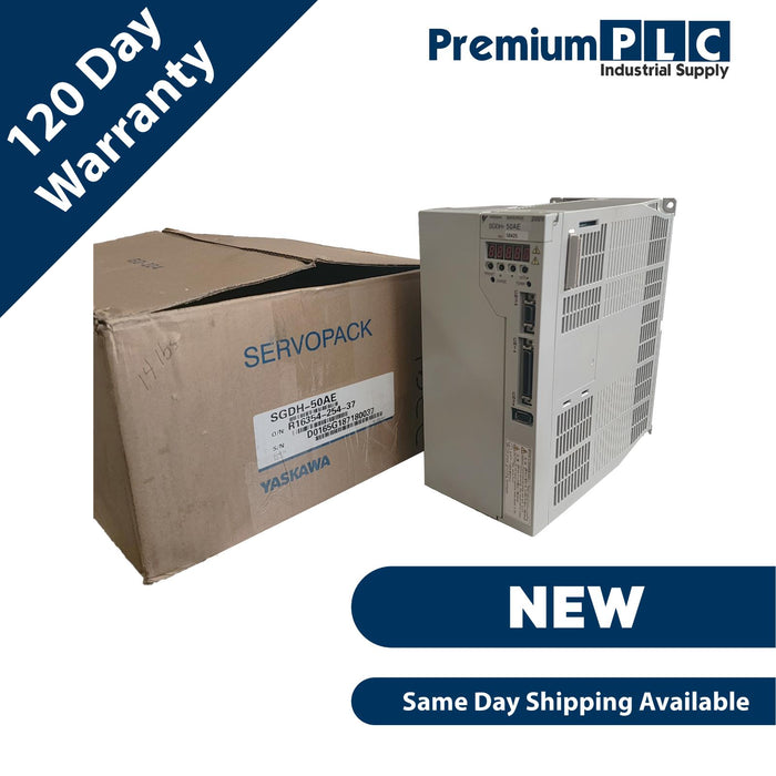 NEW YASKAWA SGDH-50AE / SGDH50AE SERVOPACK SIGMA-II SERIES SERVO DRIVE 5kW 200V