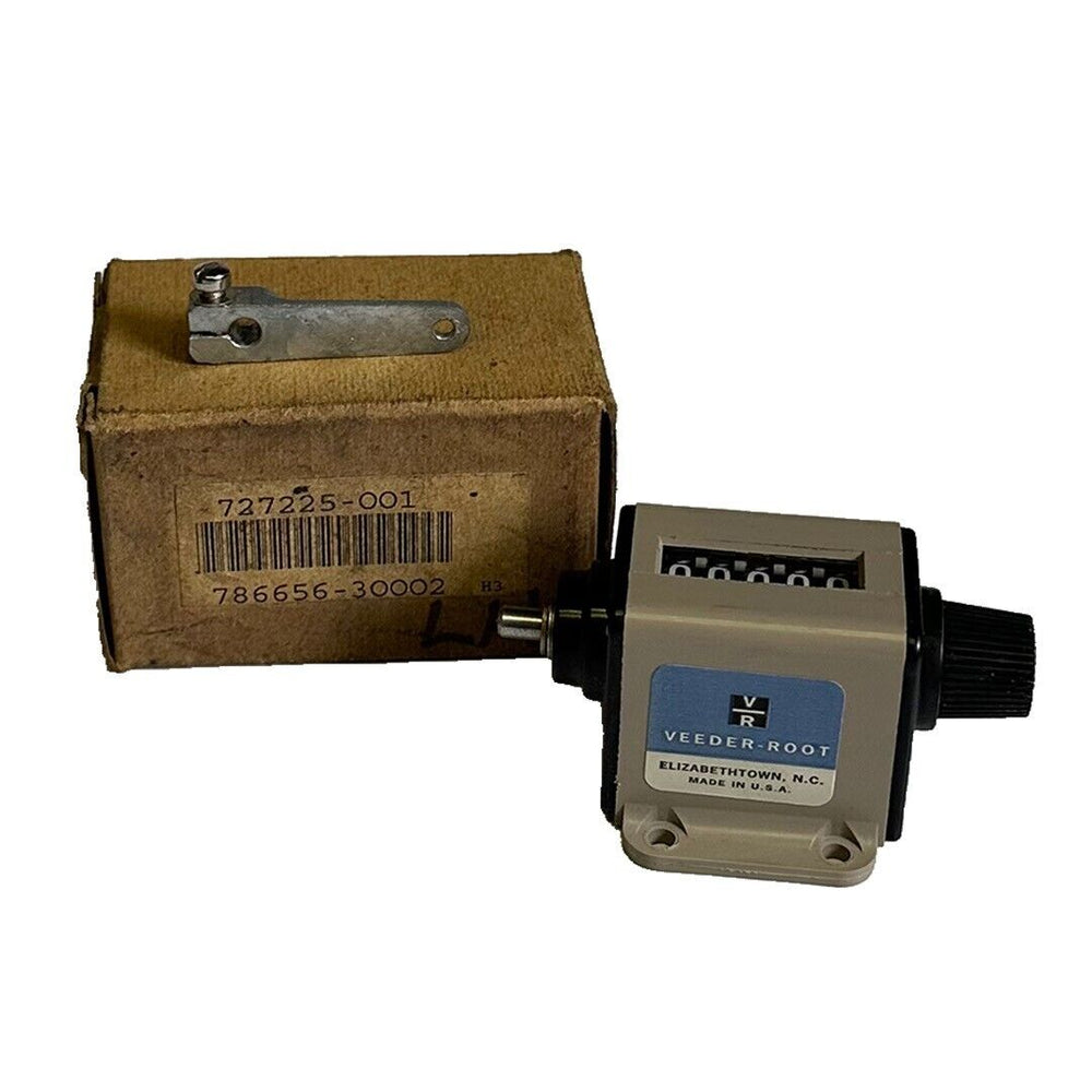 NEW VEEDER-ROOT 727225-001 /727225001 5-DIGIT MECHANICAL RESET COUNTER