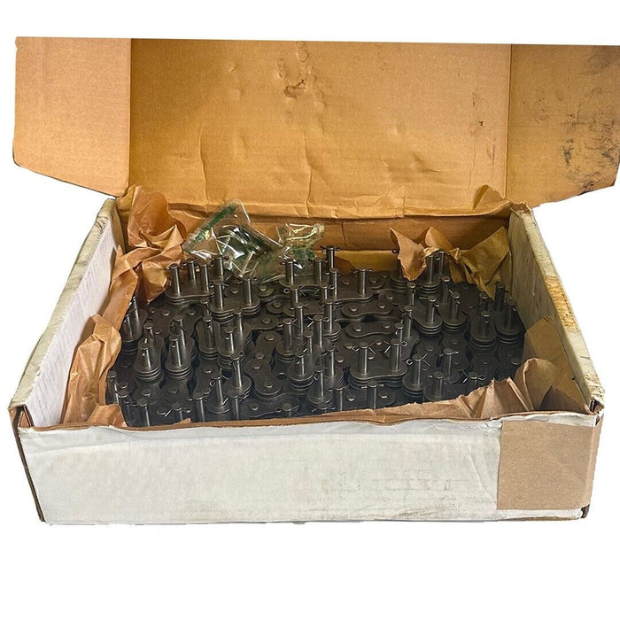 NEW TSUBAKI 8080-2CL4L144P 80 RIV C/W 80-2CL EVERY 4TH PITCH 144P CHAIN 1 STRAND