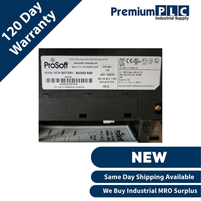 NEW PROSOFT MVI56-AFC GAS FLOW MEASURMENT COMPUTER MODULE FOR ControlLogix