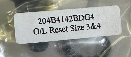 NEW GENERAL ELECTRIC 204B4142BDG4 OVERLOAD RESET SIZE 3 & 4 8000 MCC ACCESSORY
