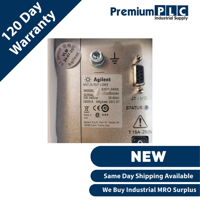 NEW AGILENT MS120 RVP LCMS SINGLE STAGE ROTARY VANE PUMP G2571-64000 MFD. 2023