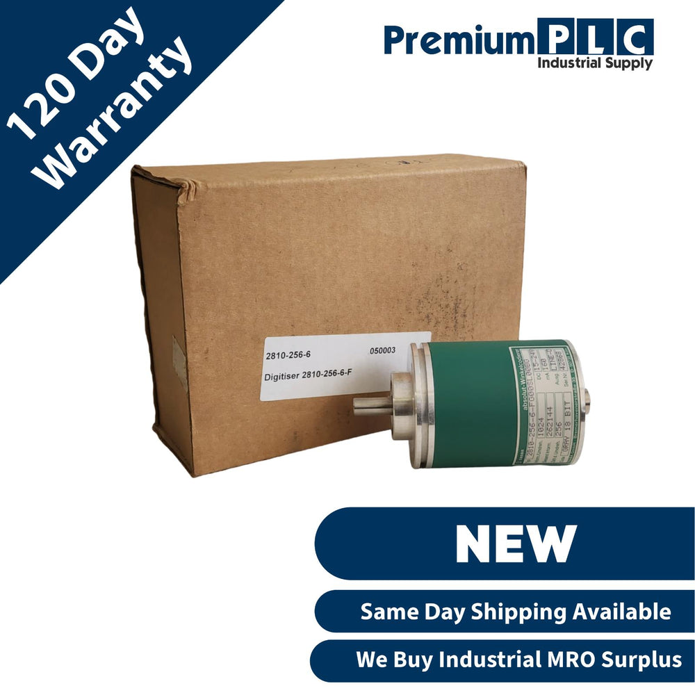 NEW FRABA 2810-256-6-FG00SL00BG ROTARY ENCODER CODE: GRAY 18 BIT 15-24VDC 160mA