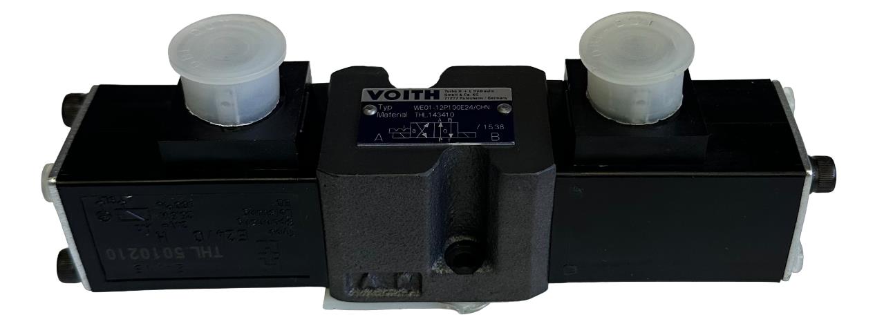 NEW VOITH WE01-12P100E24/OHN / WE0112P100E24OHN HYDRAULIC VALVE THL 143410