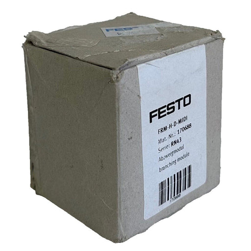 NEW FESTO FRM-H-D-MIDI / FRMHDMIDI PNEUMATIC BRANCHING MODULE 170688