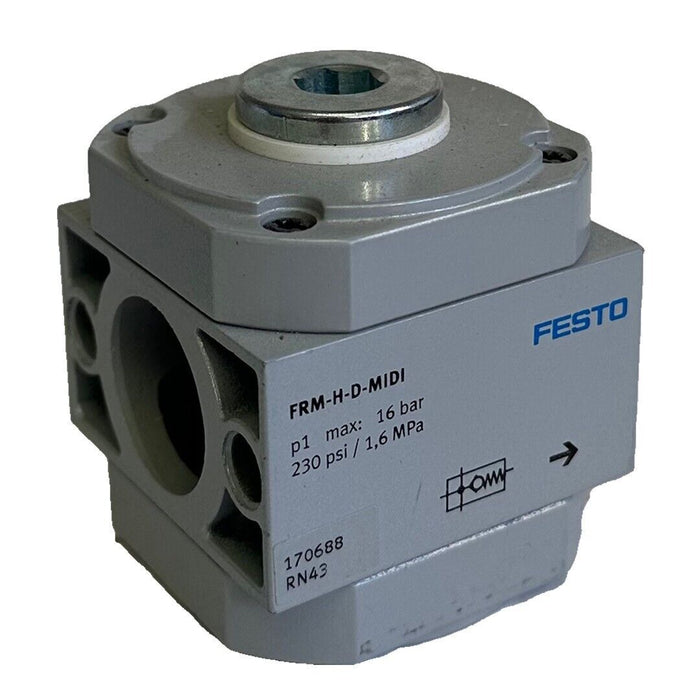NEW FESTO FRM-H-D-MIDI / FRMHDMIDI PNEUMATIC BRANCHING MODULE 170688