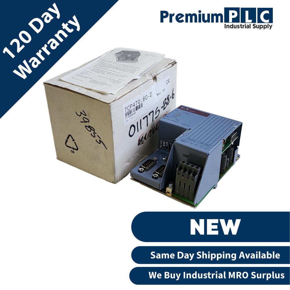 NEW B&R 7CP470.60-2 REV. E0 2003 CPU MODULE 24VDC 350kB SRAM, 512kB FlashPROM