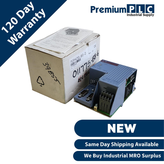 NEW B&R 7CP470.60-2 REV. E0 2003 CPU MODULE 24VDC 350kB SRAM, 512kB FlashPROM